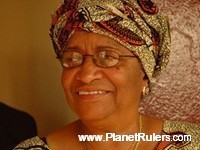 Ellen Johnson-Sirleaf, President of Liberia