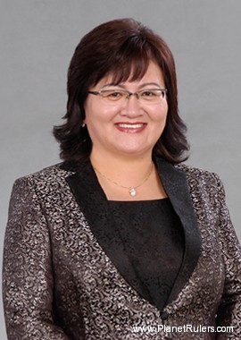BOLORMAA KHAJIDSUREN, First Lady of Mongolia