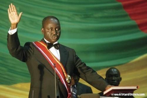 who was the first president of central african republic