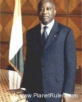 Laurent Gbagbo, President of Cote d'Ivoire