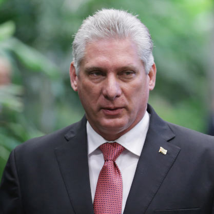 Miguel Díaz-Canel, President of Cuba
