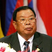 Bounnhang Vorachith, President of Laos