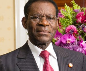 Teodoro Obiang Nguema Mbasogo, President of Equatorial Guinea