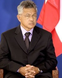 Gaston Tong Sang, President of French Polynesia