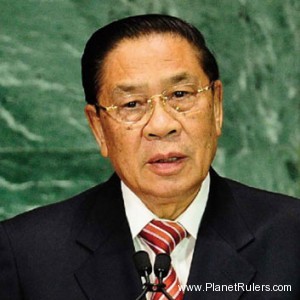 Choummaly Sayasone, President of Laos