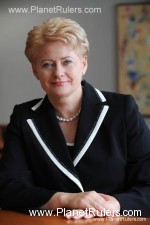 Dalia Grybauskaite, President of Lithuania