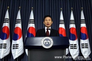 LEE MYUNG-BAK, President of South Korea