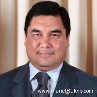 Gurbanguly Berdimuhammedow, President of Turkmenistan (Re-elected on Feb 12, 2012)