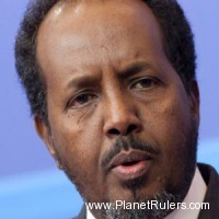 Hassan Sheikh Mohamud, President of Somalia (since Sept 16, 2012)