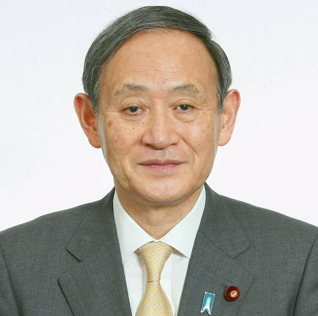 Yoshihide Suga, Prime Minister of Japan