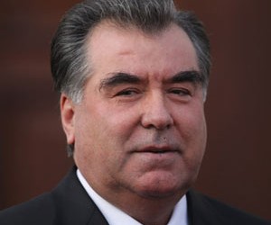 Emomalii Rahmon, President of Tadjikistan