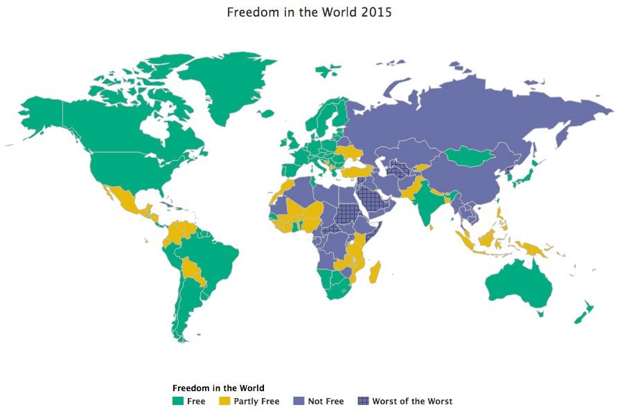 Freedom-In-The-World-2015-By-Freedom-House