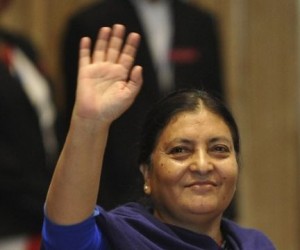 Bidhya Devi Bhandari, President of Nepal