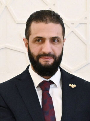 Ahmad al-Sharaa, President of Syria