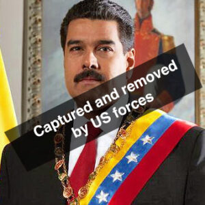 Nicolás Maduro, FORMER President of Venezuela